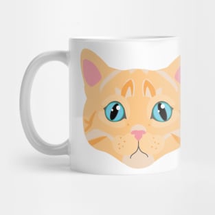 Sad cat face Mug